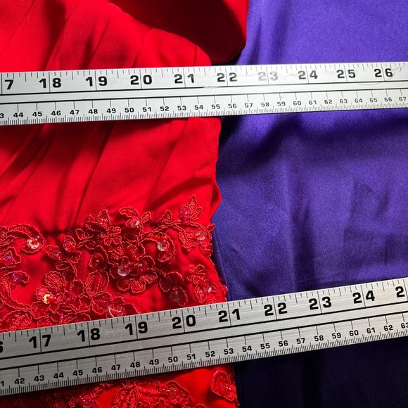 📌JJs House Glamorous Beaded off Shoulder Sleeves Prom - Ball - Evening Gown - Picture 12 of 16